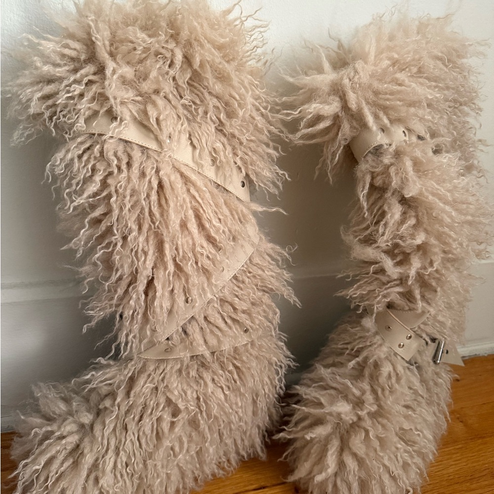 DOLLSKILL WILD INSTINCTS FAUX FUR BOOTS